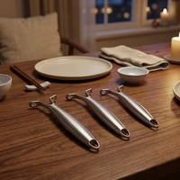 Poignée de casserole anti-brûlure en acier inoxydable, accessoires d'ustensiles de cuisine écologiques, résistants à la chaleur, adaptés au four