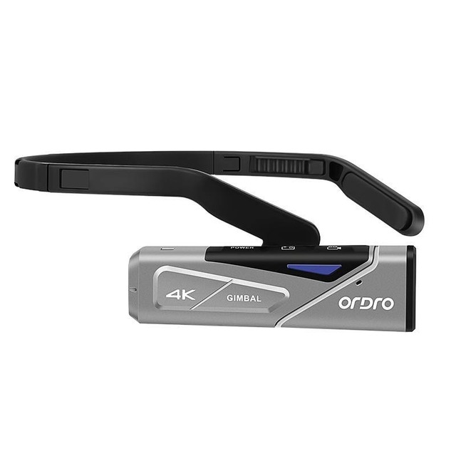 ORDRO EP7 FPV Wearable Action 4K POV Camcorder Free Your Hand for Outdoor Vlogging Head-mounted Design FPV Camera