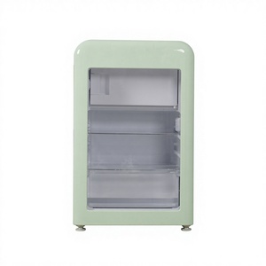 Réfrigérateur à boissons rétro MSR130EG-RE, compresseur électrique, refroidissement par air, portable, <span class=keywords><strong>vintage</strong></span>, <span class=keywords><strong>porte</strong></span> simple, sans givre, grade 2 - Product Image 4