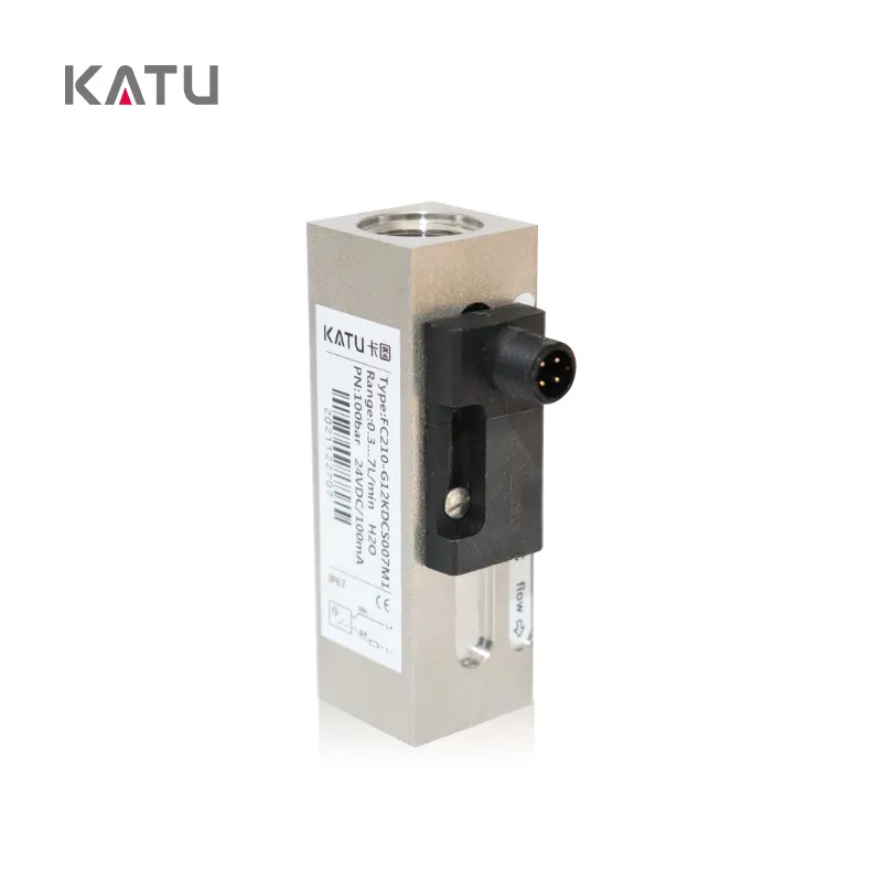 KATU 할인 제공 물 및 가스 유량 측정을 위한 FC210 시리즈 스테인리스 스틸 피스톤 LED 저 방전 유량 스위치