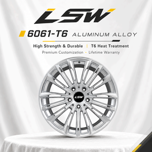 ล้ออัลลอย LS8146 ขนาด 5x114.3 5x120 5x112 19 นิ้ว โครเมียม ลายหลายก้าน ขอบฟอร์จ สำหรับ BMW Audi VW Golf - Product Image 4