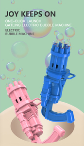 Gatling-máquina de burbujas eléctrica para niños, pistola de humo para jugar al aire libre, <span class=keywords><strong>2021</strong></span> - Product Image 4