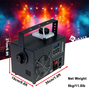 Igreslite 700W chuyên nghiệp rừng sương mù & Haze máy với DMX512/điều khiển từ xa-giai đoạn khói Máy hazer profissional - Product Image 2