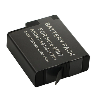 AHDBT-701 de AHDBT-601 de AHDBT-501 de <span class=keywords><strong>batterie</strong></span> OEM 1260mAh pour accessoires de caméra d'action GoPro <span class=keywords><strong>Hero</strong></span> 5 6 & <span class=keywords><strong>7</strong></span> en stock - Product Image 1