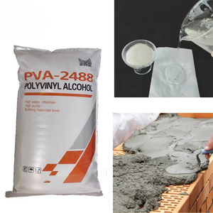 Vente directe d'usine d'alcool polyvinylique PVA 2488 BP26, polymère non toxique pour la construction, mastic mural, adhésif - Product Image 3