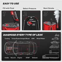 Machine à fumée automobile AutoLinePro HyperSmoke, machine à brouillard liquide pour voiture