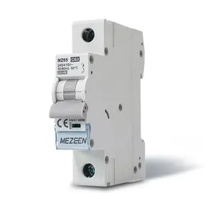 MEZEEN New Design Electrical Mini Circuit Breaker C65 MCB 1 Pole 10 20 32 40 63A 6/10kA AC Circuit Breaker Switch