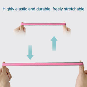 Bandeau de sport pour <span class=keywords><strong>femme</strong></span>, style été, fin, respirant, antidérapant, brodé avec logo personnalisé, absorbant, léger, 100% coton - Product Image 3