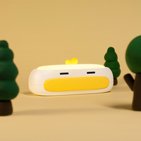 Veilleuse LED en silicone mignonne pour enfants et bébés, douce au toucher, à intensité variable, idée cadeau pour chambre d'enfant