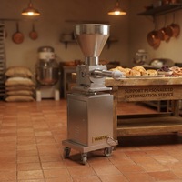 Machine de remplissage automatique électrique 51 pour boulangerie, nouvelle, avec support pour farine, remplissage précis, multi-tension, usage commercial pour restaurants