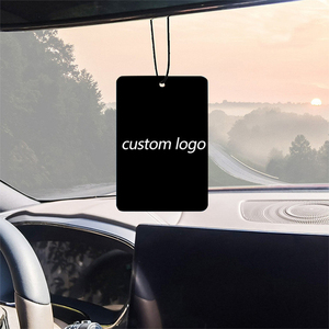 Rafraîchisseur d'air pour voiture Motif personnalisé Logo personnalisé Carte de visite avec carte de visite parfumée Cadeaux de promotion pour les clients - Product Image 6