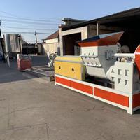 Machine de granulation de déchets plastiques à extrudeuse monovis motorisée pour PP, PE, PC, HDPE, EVA, PPR, LDPE, PET