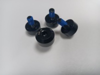 Vis à tête Torx à embase cylindrique, zinguée noire