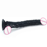 Dildo anal XXL super long de 35 cm (16 pouces) à sensation réaliste, jouet sexuel artificiel pour homme