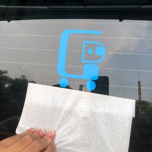 Custom Waterproof logo Car <strong>Window</strong> Sticker <strong>Transfer</strong> Die Cut Vinyl Sticker - Product Image 2