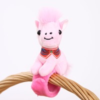 Peluche Panda Mignonne en Gros pour Anneau Pop, Jouet Animal Transfrontalier, Bracelet, Technique Lavée, Anti-Stress pour Anniversaires, PP Cot