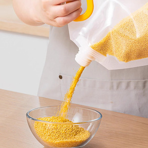 Food Grade Rice Storage Bags <b>10</b>-20L With Spout For Grain Flour Moisture <b>Proof</b> Insect <b>Proof</b> - Product Image 3