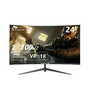 Monitor di gioco 1k Fhd 24 pollici 1920*1080p retroilluminazione a Led Monitor Desktop Lcd 60hz 75hz schermo Ips Monitor da 24 pollici Gaming