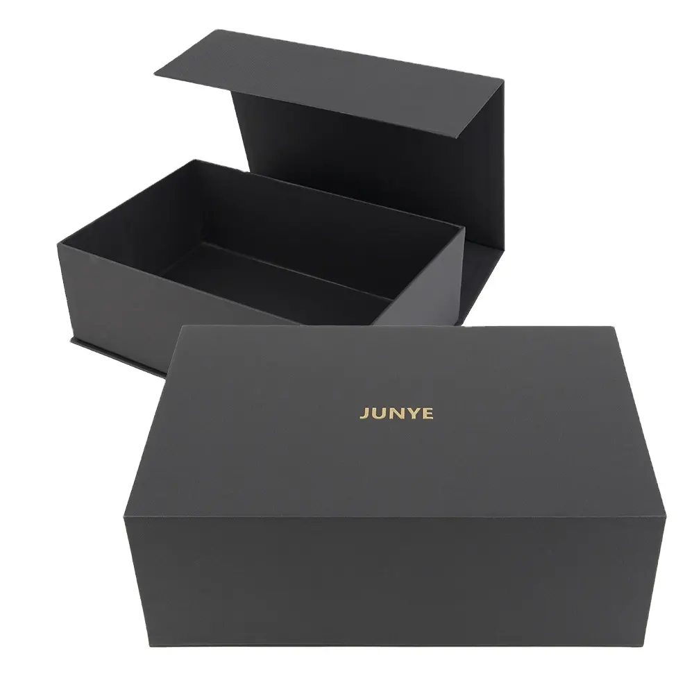 Paper square gift box custom magnetic shoes packaging box