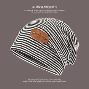 หมวก Rasta reggae สีขาวสำหรับผู้ใหญ่หมวกลายทางของผู้ผลิตพร้อม POM BOOS พิมพ์ดิจิตอลสำหรับการเดินทาง - Product Image 2