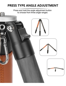 Chuyên nghiệp sợi carbon cơ sở <span class=keywords><strong>tripod</strong></span> cho ngoài trời phiêu lưu bền máy ảnh <span class=keywords><strong>Tripod</strong></span> - Product Image 3