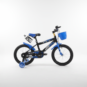 Vélo personnalisé 16 pouces avec cadre en acier, 1 vitesse, selle confort réglable, suspension, roues d'entraînement lumineuses, panier, Sport-G Sport - Product Image 3