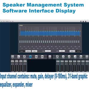 Paulkitson หน่วยประมวลผล Dante DT48ลำโพงดิจิตอลประมวลผล DSP 4x8หลายอนาล็อกผู้จัดการประมวลผลเสียง DSP มืออาชีพ - Product Image 5