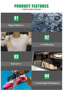 Spray protecteur de tissu pour le revêtement nano de tissu sûr hydrofuge de protection de tapisserie d'ameublement - Product Image 2