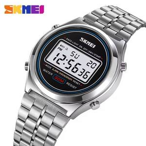 Reloj Digital Skmei 2146 LED, Diseño Duradero, Venta al por Mayor de Fábrica, Correa de Acero Inoxidable, Resistente al Agua, Nuevo Reloj para Hombre - Product Image 4