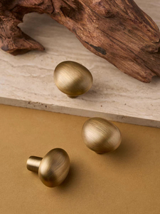 Solid Antique Brass Round Durable <strong>Door</strong> Handles &amp; Drawer <strong>Knobs</strong> for Kitchen Cabinets and <strong>Bedroom</strong> Wardrobes-Antirust Eco-Friendly - Product Image 4