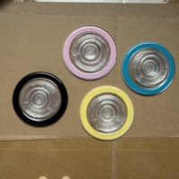 Support de téléphone magnétique rond transparent extensible et pliable, support de doigt, personnalisable avec plusieurs logos et couleurs, cadeau promotionnel