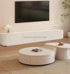 Moderno semplice <span class=keywords><strong>tavolo</strong></span> centrale in legno lungo pieghevole Cabinet <span class=keywords><strong>supporto</strong></span> <span class=keywords><strong>TV</strong></span> <span class=keywords><strong>supporto</strong></span> economico soggiorno mobili - Product Image 6