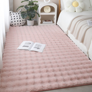 <span class=keywords><strong>Tapis</strong></span> moderne en 3D à bulles, imitation fourrure de lapin, peluche douce en polyester, <span class=keywords><strong>tapis</strong></span> antidérapant lavable pour la prière, le pique-nique, le salon - Product Image 5