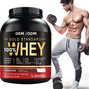 OEM ODM Çikolatalı Whey <span class=keywords><strong>Protein</strong></span> Tozu 900 gr Yapay Tatlandırıcı İçermez Kas İyileşmesi ve Büyümesi İçin - Product Image 1