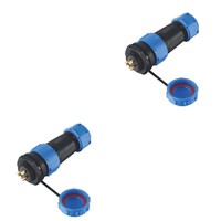 Connecteur étanche IP68 SP21H mâle-femelle 3 broches, 2, 3, 4, 5, 7, 9 broches, prise et connecteur mâle