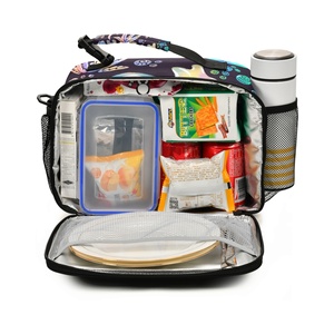 Nouveauté : Sacs à déjeuner isothermes pour enfants, style tendance doré, imprimé dinosaure brillant, portables et personnalisés - Product Image 2