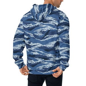 Sweat à capuche camouflage pour hommes pour les activités de plein air d'hiver Doublure intérieure chaude et douce Design durable Impression numérique Polaire respirante - Product Image 3
