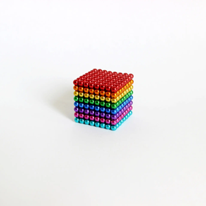 Bolas Magnéticas de Neodimio NdFeB de Alta Calidad Directo de Fábrica 2025, Esferas Bucky Doradas Personalizables, Material Magnético Arcoíris de 35 mm - Product Image 3