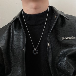 Bestsellers da Moda: Pingentes de Aço Inoxidável de Três Anéis para Homens e Mulheres, e Colares de Casal Incrustados com Diamantes - Product Image 4