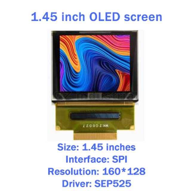 QZ BOM new Original 1.45 inch OLED display Full color OLED display Color display SEPS525 driver