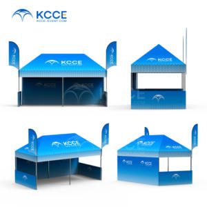 3 x3 10 x10 אלומיניום מופע תערוכת ספק דוכן תצוגה אוהל carpa personalizada מותאם אישית אוהל עם אירוע לוגו - Product Image 4