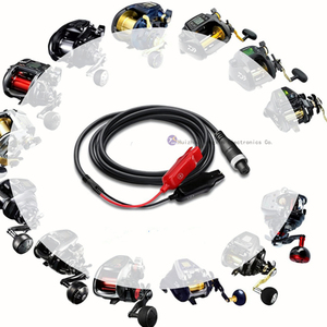 <span class=keywords><strong>Daiwa</strong></span> <span class=keywords><strong>Tanacom</strong></span> <span class=keywords><strong>1000</strong></span> 750 500 Shimano Cable de alimentación de carga de pesca Compatible Cable de carrete eléctrico Cable de alimentación de batería de cobre - Product Image 5