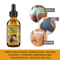 Marque privée OEM Résultats rapides Serrer l'élargissement Gros ButtHerbal Beauty Lift Hip up Oil Huile essentielle pour le raffermissement des fesses Huile essentielle