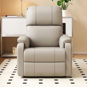 Luxury Living Room Leisure Sectional Furniture PU Leather Single <b>Recliner</b> Lounge Home Cinema Relax Massage Sofa Chair - Product Image 2