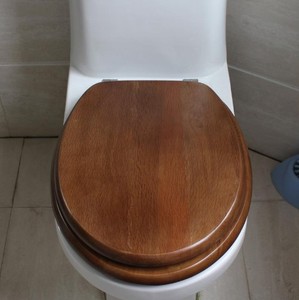 Bofan, asiento <span class=keywords><strong>de</strong></span> inodoro lento <span class=keywords><strong>de</strong></span> un botón, anillo grueso <span class=keywords><strong>de</strong></span> <span class=keywords><strong>madera</strong></span> maciza en forma <span class=keywords><strong>de</strong></span> U, diseño moderno, función <span class=keywords><strong>de</strong></span> cierre suave <span class=keywords><strong>de</strong></span> liberación rápida silenciosa - Product Image 4