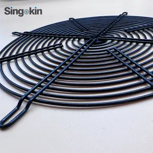 Wholesale 40mm 150mm Iron Stainless Steel Dust Prevention Ventilation Grille For Exhaust Cooling Fan