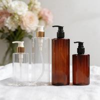 Vente en gros de flacons d'emballage personnalisés pour crème pour le visage et le corps, sérum, shampoing, lotion, emballage en plastique pour soins de la peau, flacon pompe, vaporisateur
