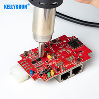 Station de soudage numérique professionnelle 2-en-1 KELLYSHUN 8586D, station de retravaillage à air chaud infrarouge pour CPU, avec tension 220V