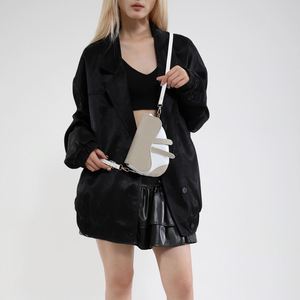 Hot Selling Newest Fashion Retro PU Leather Crossbody <b>Shoulder</b> Bag Shell Closure Single <b>Strap</b> Waterproof Elegant Women's - Product Image 4