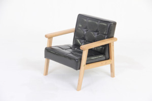 Canapé enfant moderne et écologique en bois, confortable et moelleux, une place, avec tissu PU imperméable <span class=keywords><strong>pour</strong></span> hôtel, appartement, chambre à coucher - Product Image 4